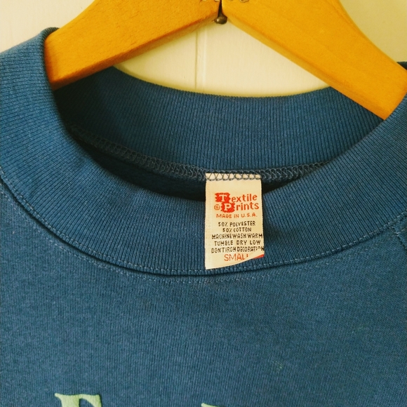 Vintage Texas Sweatshirt Unworn Vintage Royal Blue - Picture 4 of 4